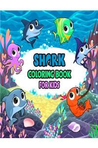 Shark Coloring Book For kids