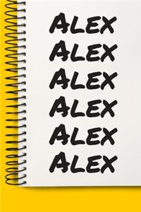 Name Alex A beautiful personalized