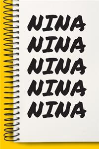 Name NINA Customized Gift For NINA A beautiful personalized