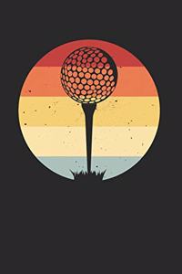 Golf Golfen Golfspieler Notizbuch