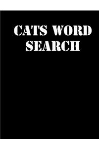 Cats word search