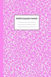 Marbled Composition Notebook