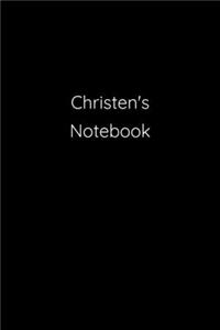 Christen's Notebook