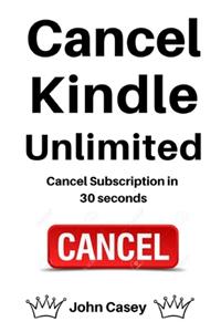 Cancel Kindle Unlimited