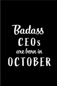 Badass CEOs Are Born In October