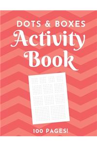Dots & Boxes Activity Book - 100 Pages!