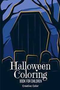 Halloween Coloring Book for Children
