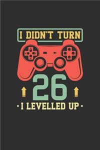 I Didn't Turn 26 I Levelled Up
