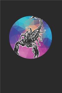 Skorpion Notizbuch
