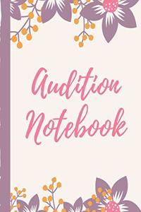 Audition Notebook