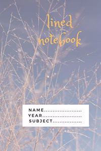 Blank Journal Lined