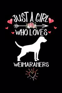 Just A Girl Who Loves WEIMARANERS