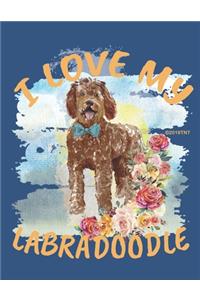 I Love My Labradoodle Weekly Planner