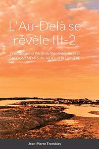 L'AU-DELÀ SE RÉVÈLE III-2 (couverture rigide)