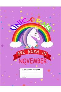 Unicorns Are Born in November
