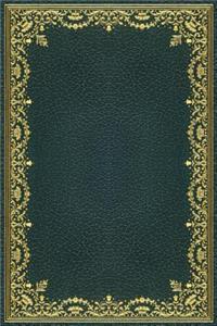 Frilled Turquoise Blank Book