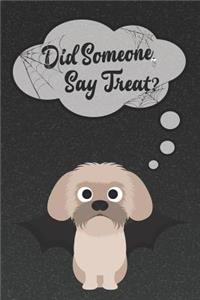 Shih Tzu Lined Notebook