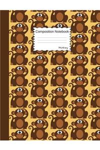 Monkey Composition Notebook