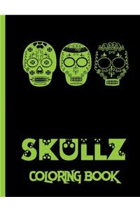 Skullz Coloring Book