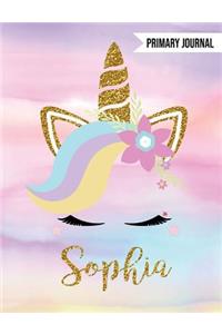 Sophia Unicorn Primary Journal