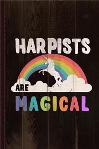 Harpists Are Magical Journal Notebook