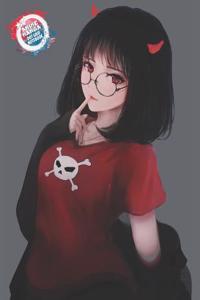 Anime Manga Dot Grid Notebook