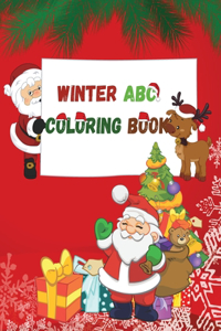 Winter ABC Coloring book