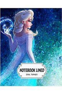 Notebook Lined Elsa: Notebook Journal Diary