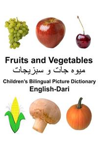 English-Dari Fruits and Vegetables Children's Bilingual Picture Dictionary