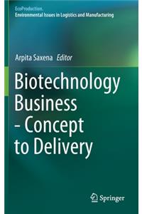 Biotechnology Business - Concept to Delivery