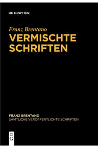 Vermischte Schriften