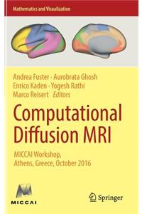 Computational Diffusion MRI