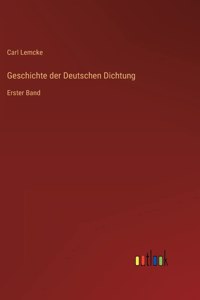 Geschichte der Deutschen Dichtung