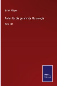 Archiv für die gesammte Physiologie