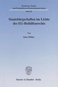 Staatsburgschaften Im Lichte Des Eg-Beihilfenrechts