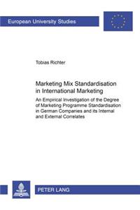 Marketing Mix Standardisation in International Marketing