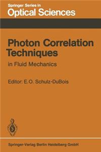 Photon Correlation Techniques in Fluid Mechanics