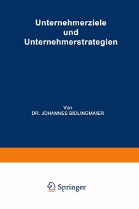 Unternehmerziele und Unternehmerstrategien