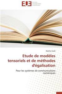 Etude de Modèles Tensoriels Et de Méthodes d'Égalisation