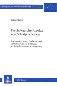 Psychologische Aspekte von Schlafproblemen