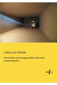 Was ist Raum, Zeit, Bewegung, Masse? Was ist die Erscheinungswelt?