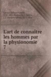 L'art de connaitre les hommes par la physionomie