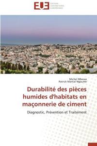 Durabilité Des Pièces Humides d'Habitats En Maçonnerie de Ciment