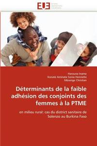 D�terminants de la Faible Adh�sion Des Conjoints Des Femmes � La Ptme