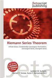 Riemann Series Theorem