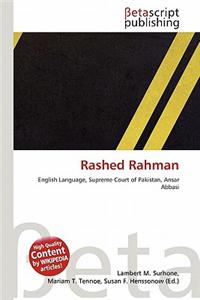 Rashed Rahman