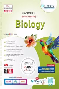 STD. 12 SCIENCE TO THE POINT SERIES GUIDE BIOLOGY LATEST EDITION FOR BOARD EXAM (EM)