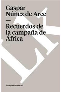 Recuerdos de la campaña de África