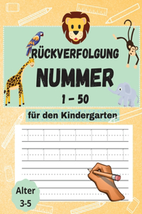 Zahlen-Suchbuch 1-50 für Vorschulkinder