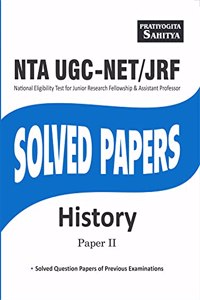 Sahitya Bhawan NTA UGC NET History paper 2 solved papers in english.